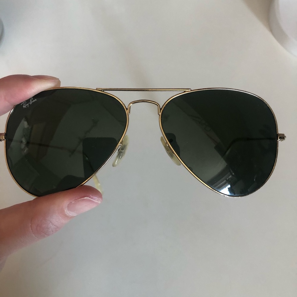 Gold Ray Ban Aviators